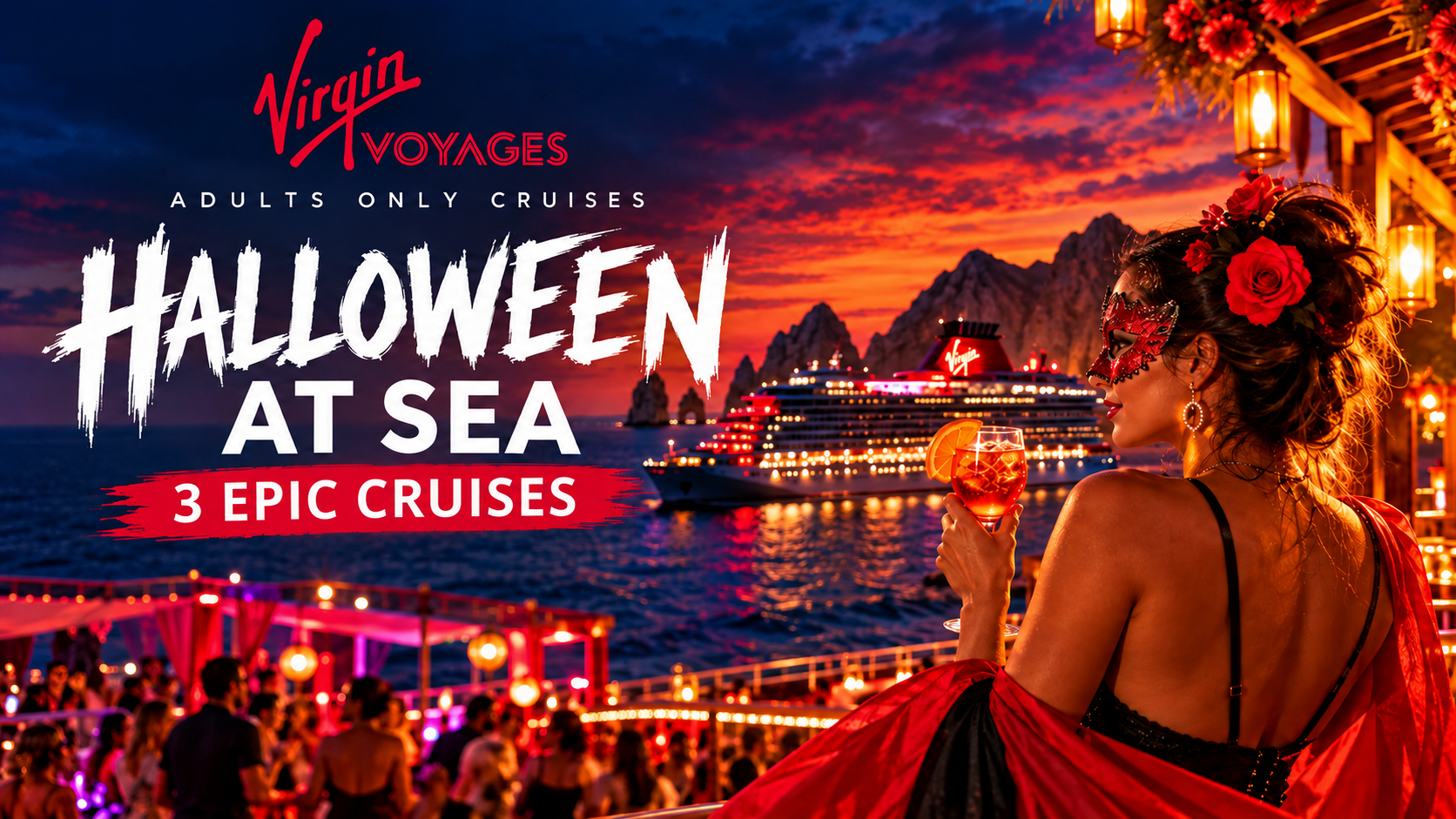 Virgin Voyages Halloween at Sea — three epic cruises
