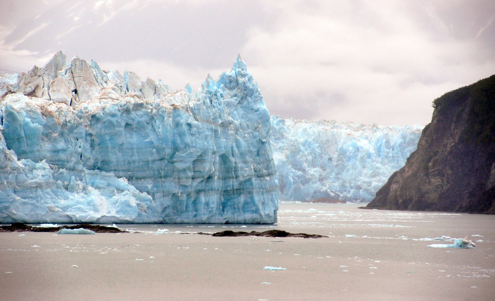 Hubbard Glacier in Alaska