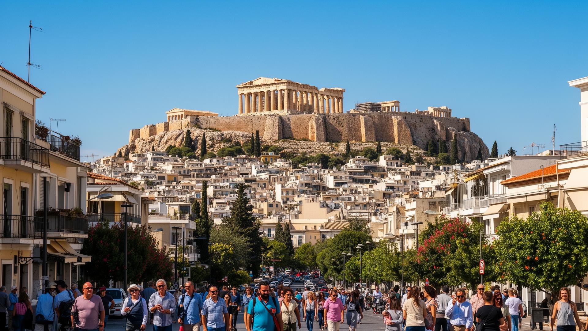 Flights from New York to Athens